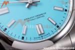 Rolex - Oyster Pert. 41mm 124300 SS/SS Turquoise Blue VF DD3230