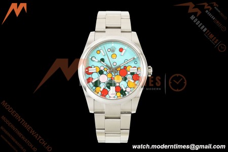 Rolex - Oyster Pert 41mm 124300 904L SS/SS Turquoise Celebration Dial Clean Plus DD3230