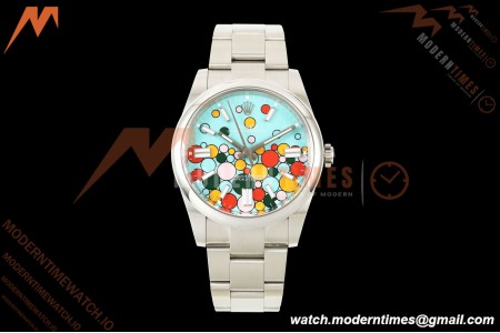 Rolex - Oyster Pert 41mm 124300 904L SS/SS Turquoise Celebration Dial Clean Plus DD3230