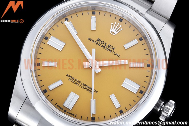Rolex - Oyster Pert 41mm 124300 Oys SS/SS Yelw VSF VS3235