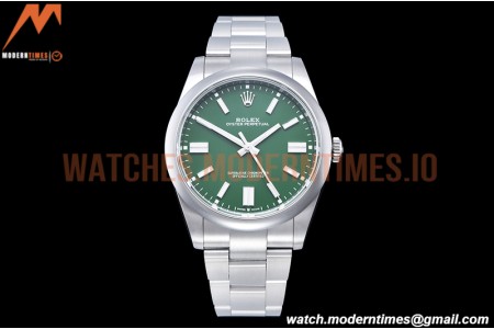 Rolex - Oyster Pert 41mm 124300 Oys SS/SS Green VSF VS3235