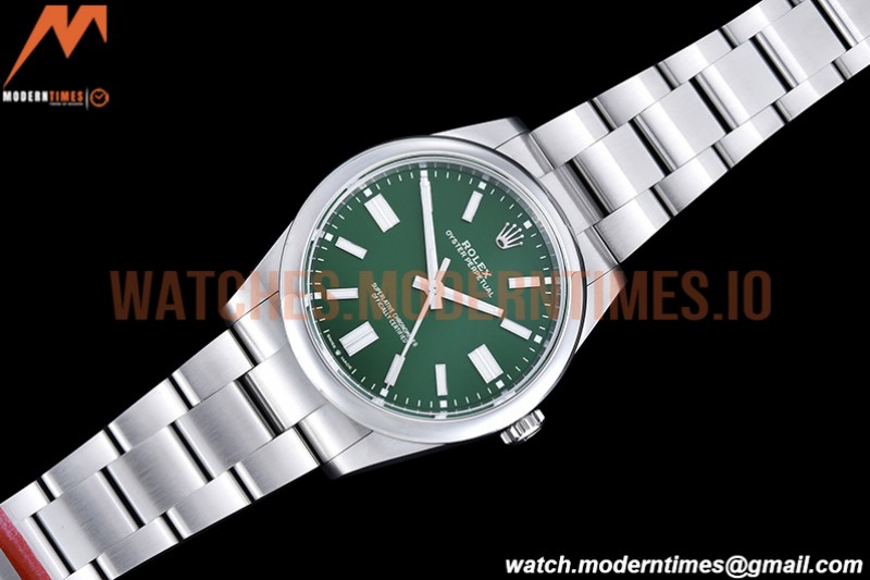Rolex - Oyster Pert 41mm 124300 Oys SS/SS Green VSF VS3235