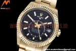 Rolex - Skydweller 326938 YG/YG Black Noob Asian 23J