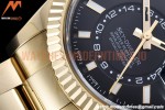 Rolex - Skydweller 326938 YG/YG Black Noob Asian 23J
