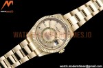Rolex - Skydweller 326938 YG/YG Gold Noob Asian 23J