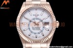 Rolex - Skydweller 326935 RG/RG White Noob Asian 23J