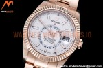 Rolex - Skydweller 326935 RG/RG White Noob Asian 23J