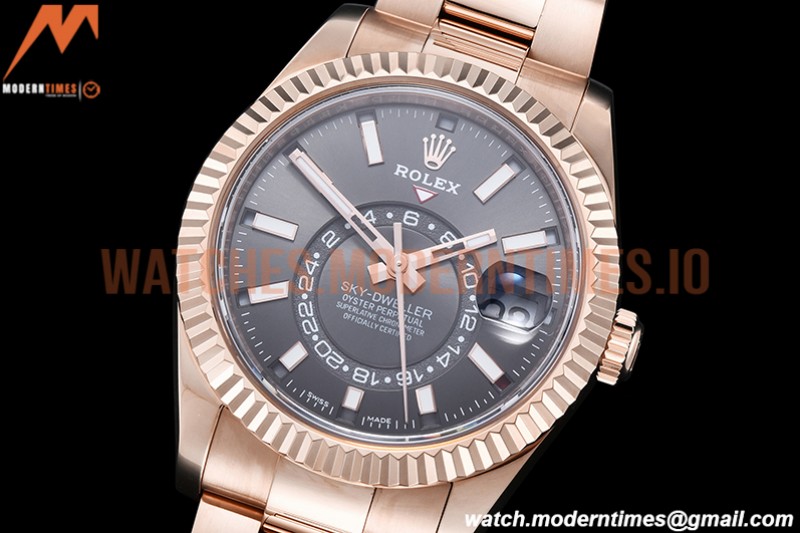 Rolex - Skydweller 326935 RG/RG Grey Noob Asian 23J