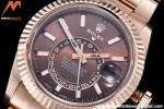 Rolex - Skydweller 326935 RG/RG Brown Noob Asian 23J