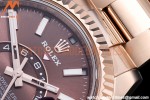 Rolex - Skydweller 326935 RG/RG Brown Noob Asian 23J