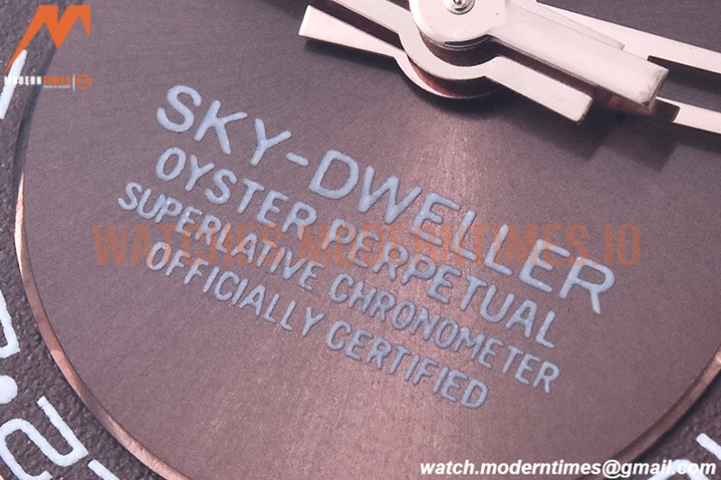 Rolex - Skydweller 326935 RG/RG Brown Noob Asian 23J