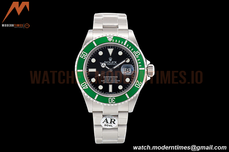 Rolex - Submariner 16610LV 904L SS/SS Black ARF V2 SH3135