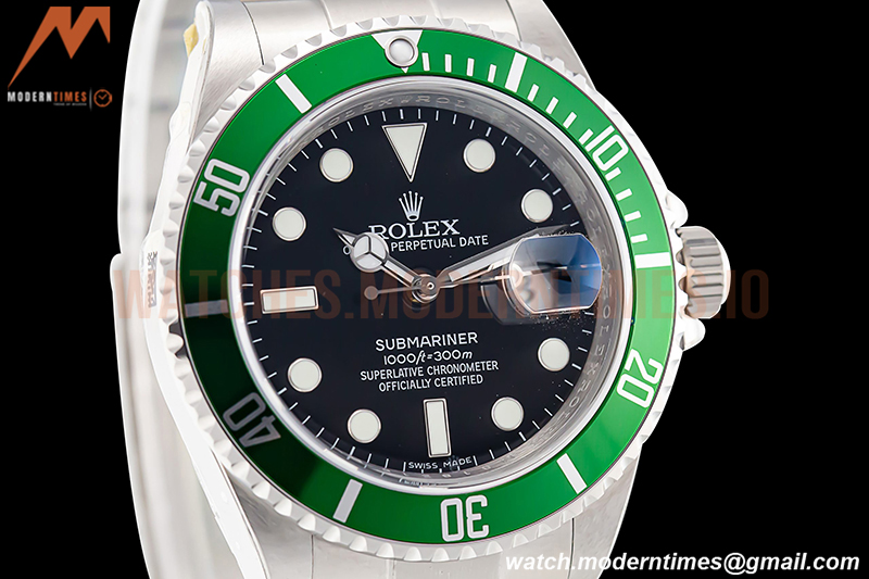 Rolex - Submariner 16610LV 904L SS/SS Black ARF V2 SH3135