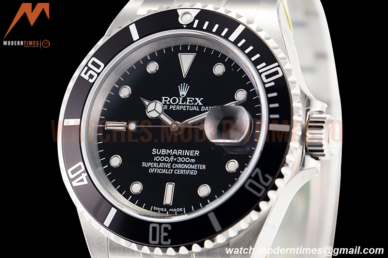Rolex - Submariner 16610LN 904L SS/SS Black ARF V2 SH3135