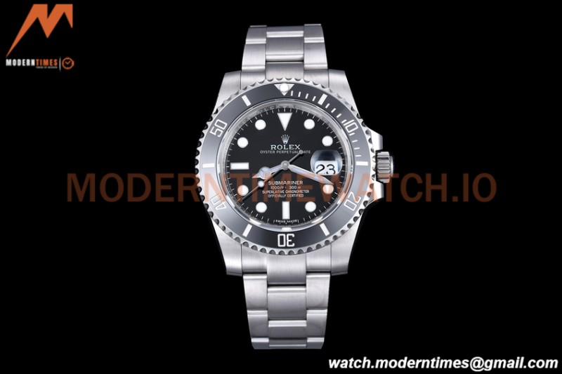 Rolex - Submariner 40mm 116610LN 904L SS/SS Black ZF VR3135