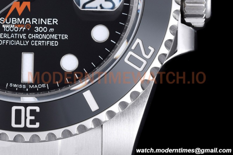 Rolex - Submariner 40mm 116610LN 904L SS/SS Black ZF VR3135