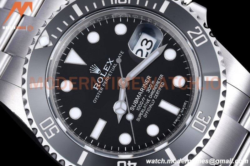 Rolex - Submariner 40mm 116610LN 904L SS/SS Black ZF VR3135