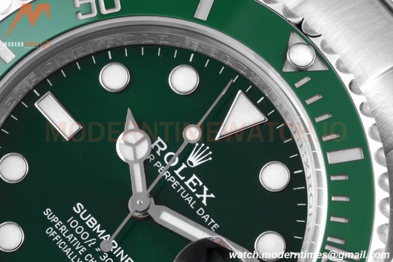 Rolex - Submariner 40mm 116610LV 316L SS/SS Green ZRF A3135