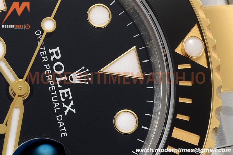 Rolex - Submariner 40mm 116613LN 904L YG/SS Black VSF VS3135
