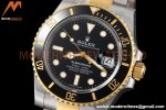 Rolex - Submariner 40mm 116613LN 904L YG/SS Black VSF VS3135