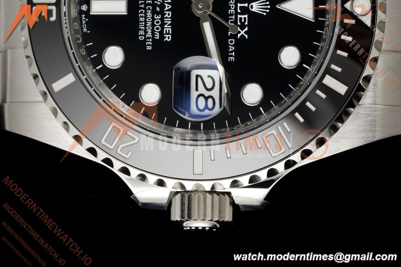 Rolex - Submariner 126610LN 904L 41mm SS/SS Black RWF DD3235 Free Sprung