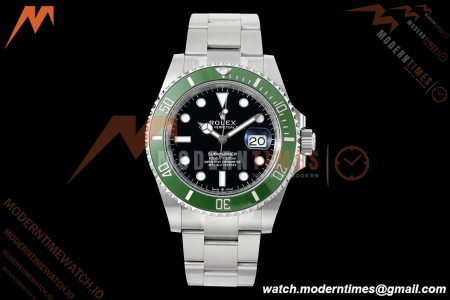 Rolex - Submariner 126610LV 904L 41mm SS/SS Black RWF DD3235 Free Sprung
