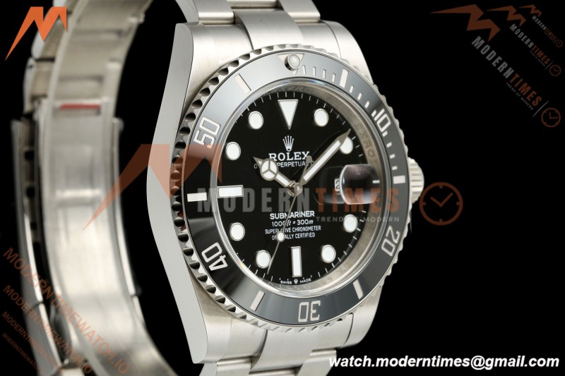 Rolex - Submariner 126610LN 904L 41mm SS/SS Black QF DD3235 Free Sprung