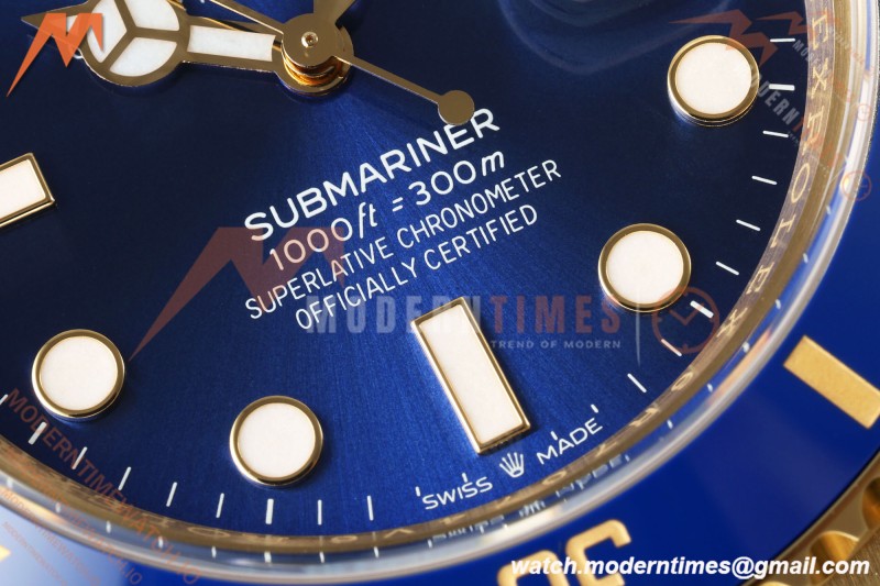 Rolex - Submariner 126618LB 41mm Gain Weight 904L YG/YG Blue WF JH3235