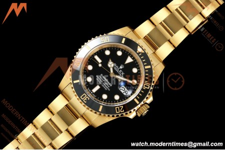 Rolex - Submariner 126618LN 41mm Gain Weight 904L YG/YG Black WF JH3235