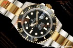Rolex - Submariner 41mm 126613LN Gain Weight 904L YG/SS Black WF JH3235
