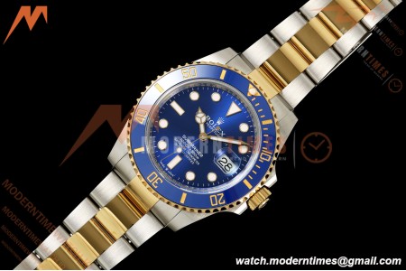 Rolex - Submariner 41mm 126613LB Gain Weight 904L YG/SS Blue WF JH3235
