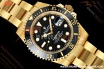 Rolex - Submariner 116618LN 40mm Gain Weight 904L YG/YG Black WF DD3135