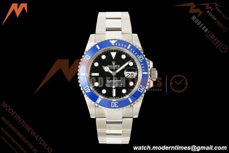 Rolex - Submariner 126619LB 41mm 904L SS/SS Black QF JH3235 Free Sprung