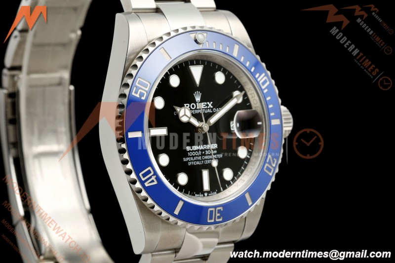 Rolex - Submariner 126619LB 41mm 904L SS/SS Black QF JH3235 Free Sprung