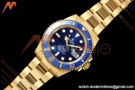 Rolex - Submariner 126618LB 41mm 904L YG/YG Blue QF JH3235 Free Sprung