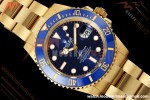 Rolex - Submariner 126618LB 41mm 904L YG/YG Blue QF JH3235 Free Sprung