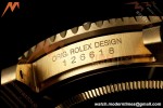 Rolex - Submariner 126618LN 41mm 904L YG/YG Black QF JH3235 Free Sprung