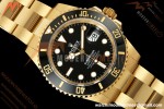 Rolex - Submariner 126618LN 41mm 904L YG/YG Black QF JH3235 Free Sprung
