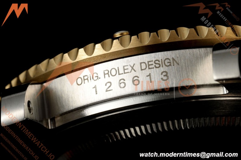 Rolex - Submariner 41mm 126613LB 904L YG/SS Blue QF JH3235 Free Sprung
