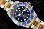 Rolex - Submariner 41mm 126613LB 904L YG/SS Blue QF JH3235 Free Sprung