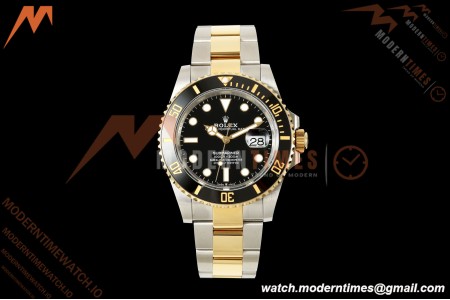 Rolex - Submariner 41mm 126613LN 904L YG/SS Black QF JH3235 Free Sprung