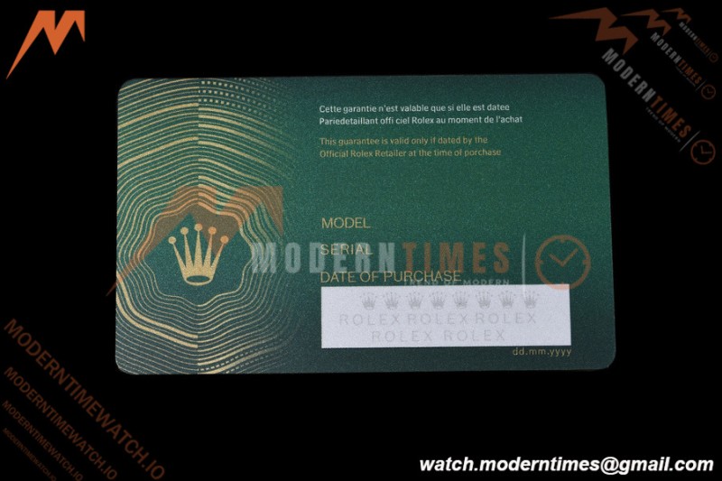 Rolex - Watch Box Set 2025 New Edition 1:1 Top Version with Pamphlet, Card and Tags