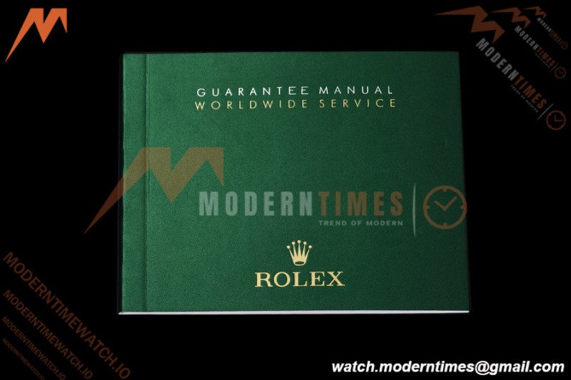 Rolex - Watch Box Set 2025 New Edition 1:1 Top Version with Pamphlet, Card and Tags