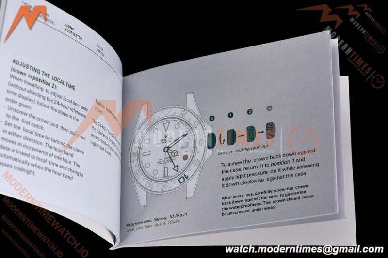 Rolex - Watch Box Set 2025 New Edition 1:1 Top Version with Pamphlet, Card and Tags