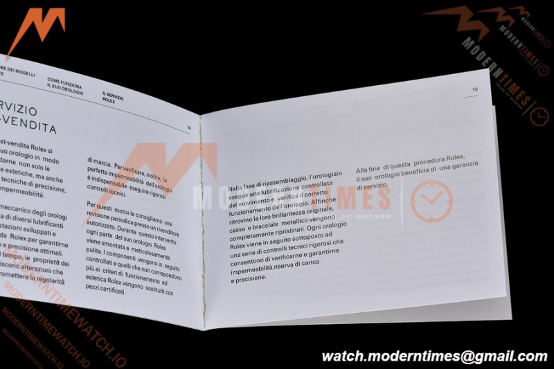 Rolex - Watch Box Set 2025 New Edition 1:1 Top Version with Pamphlet, Card and Tags