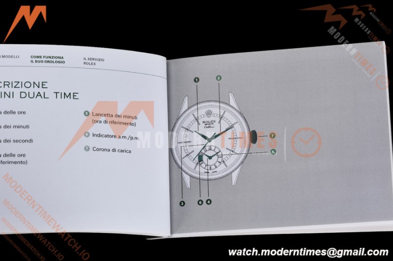 Rolex - Watch Box Set 2025 New Edition 1:1 Top Version with Pamphlet, Card and Tags