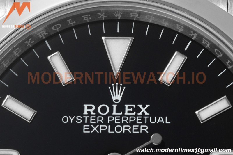 Rolex - Explorer 1 124270 36mm 904L SS/SS Black SBF VS3230