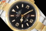 Rolex - Explorer 1 124273 36mm 904L YG/SS Black SBF VS3230
