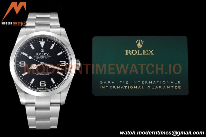 Rolex - Explorer 1 224270 40mm 904L SS/SS Black SBF VS3230