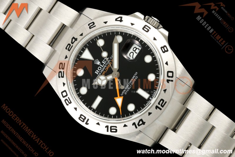 Rolex - Explorer II 226570 42mm SS/SS 904L CHS Black Dial QF SH3285